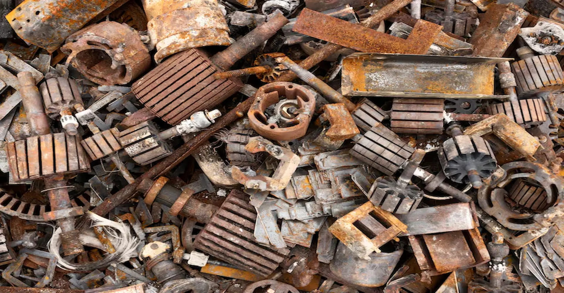 Industrial scrap collection — steel and copper cleared from Sharjah Industrial Area 15