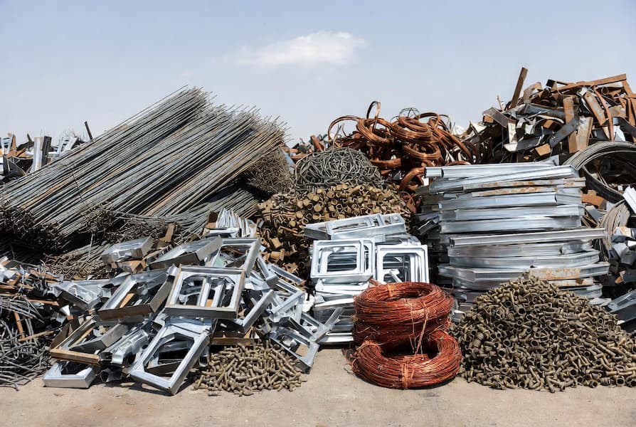 Scrap Metal Prices Sharjah UAE 2026 - Raseen Guide Scrap metal steel and copper collection Sharjah UAE