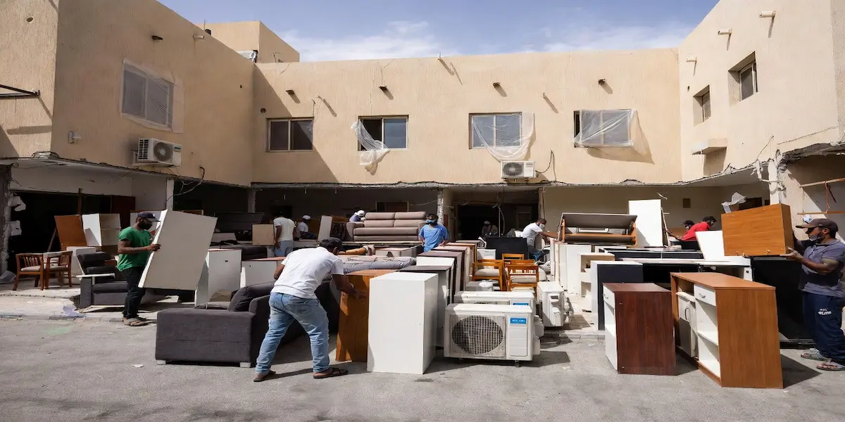 What Happens to Villa Contents Before Demolition - Raseen Guide Villa contents clearance and removal before demolition starts in UAE by Raseen